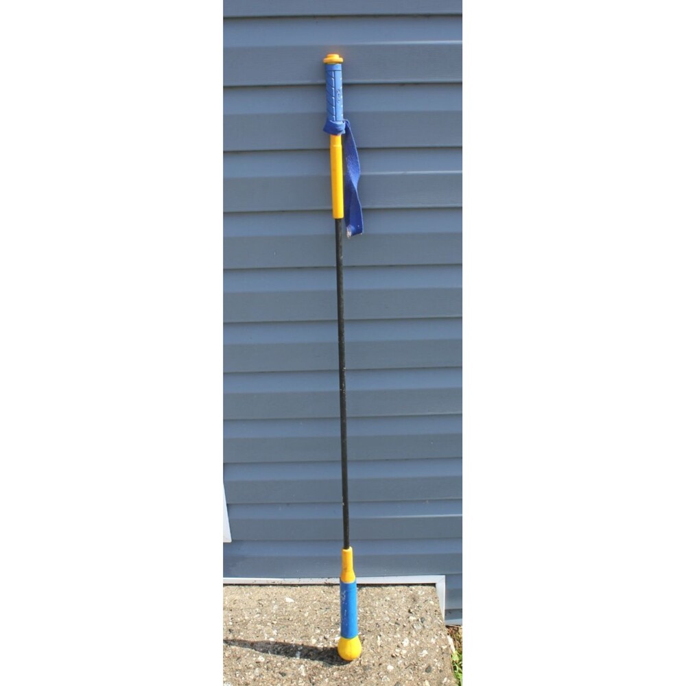 SKLZ Yellow/Blue Flex Weighted Golf Swing Trainer 56" 1.25lbs Club Practice NICE